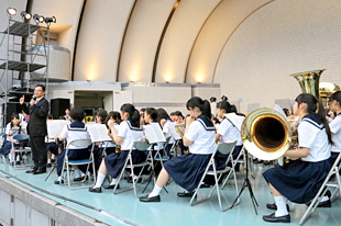 高校生吹奏楽LIVE（日本大学豊山高校、十文字学園高等学校）