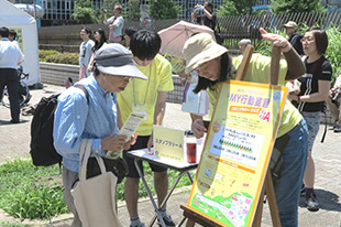 ボランティアの様子