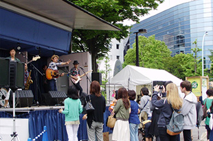 ウェルカムステージの様子