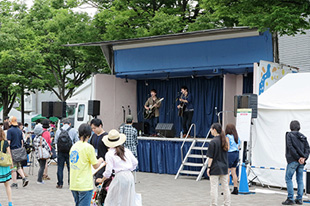 ウェルカムステージの様子