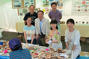 望月環境大臣の視察