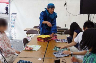 結んでひらいて、スーパーふろしき講座