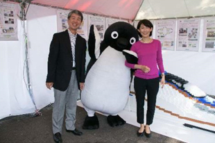 丸川環境大臣の視察