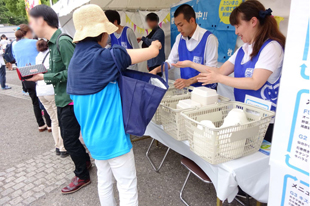 リユース食器ブース