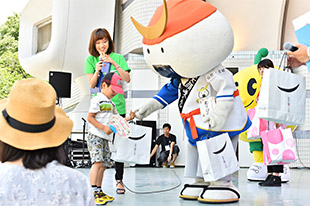 東北の魅力発信！ご当地キャラステージ写真2