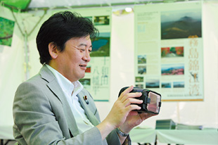 武部新環境大臣政務官　視察 写真3