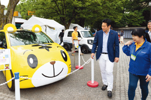 あきもと司環境副大臣　視察 写真4