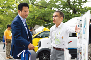 あきもと司環境副大臣　視察 写真5